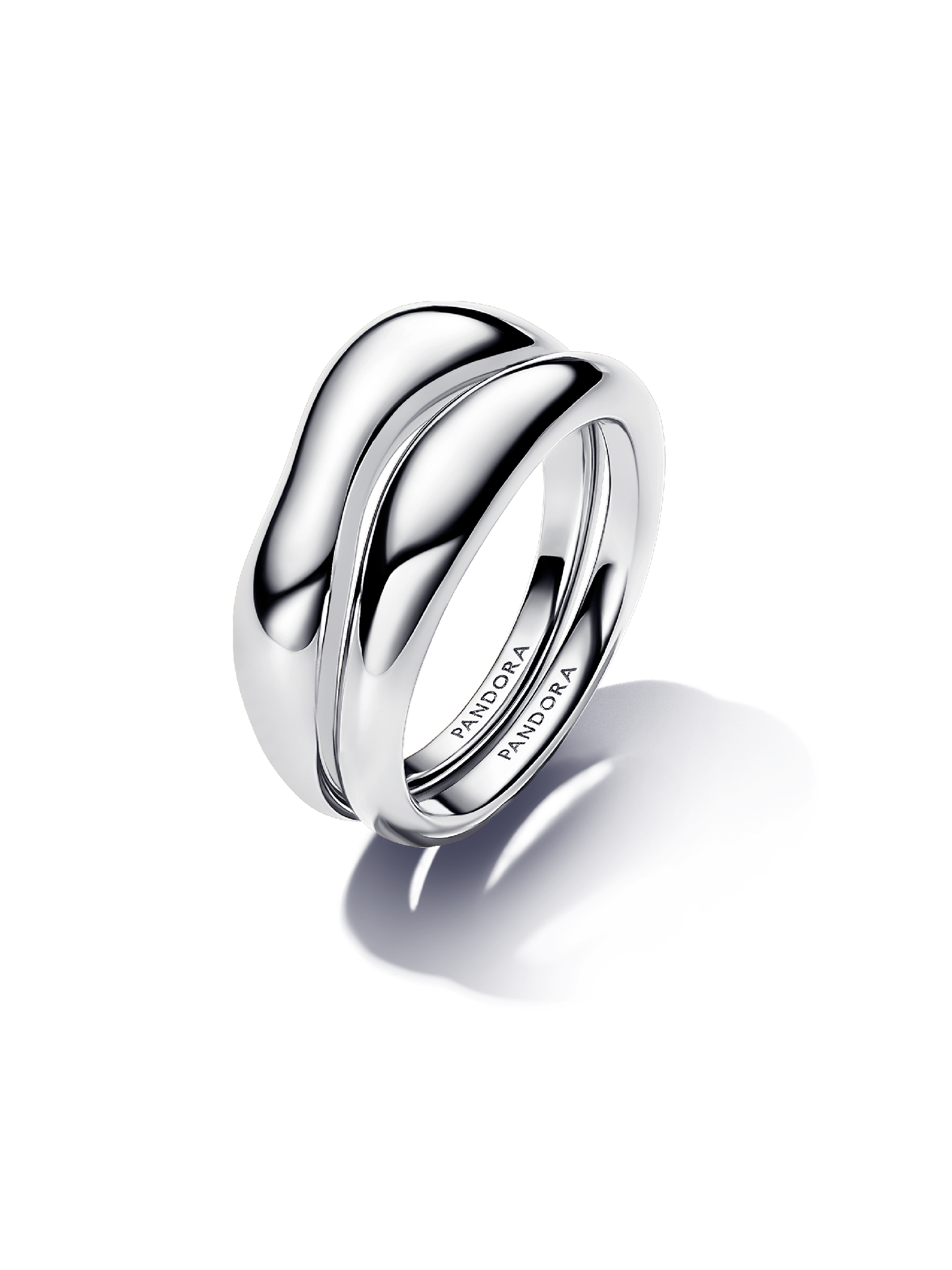 Anello Linea Sinuosa Divisibile