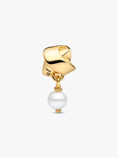 Charm Pendente Qualcuno di Speciale con Perla Barocca d’Acqua Dolce Coltivata