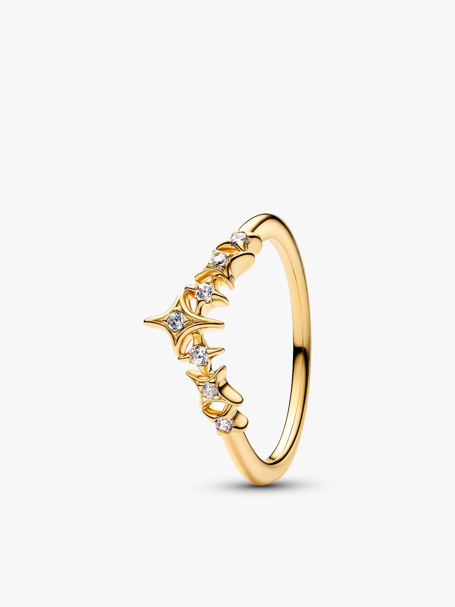 Anello Tiara con Stelle 