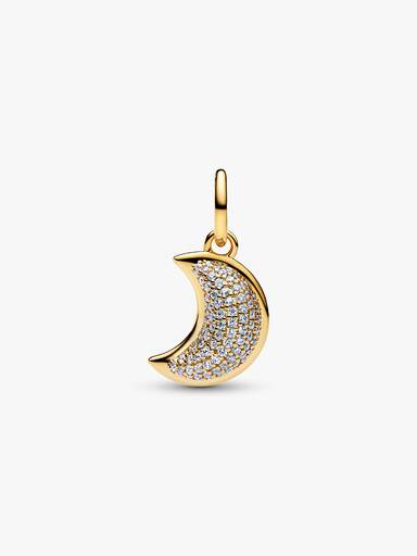 Charm Pendente Luna Crescente Luminosa