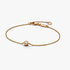 Bracciale Era Bezel in oro 14k con diamante creato in laboratorio Bracciale Era Bezel in oro 14k con diamante creato in laboratorio
