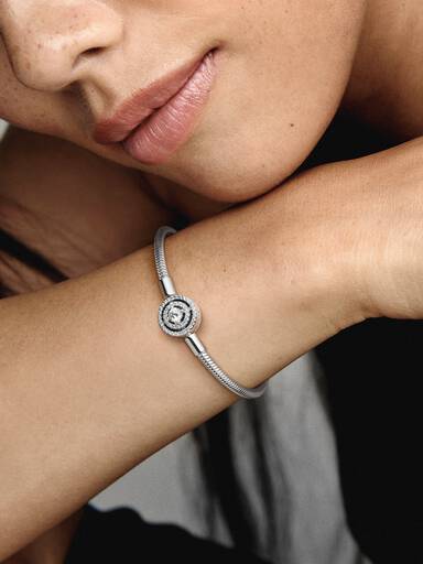Bracciale Moments con Chiusura Luminosa