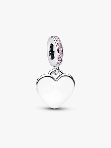 Charm Cuore Pendente da incidere
