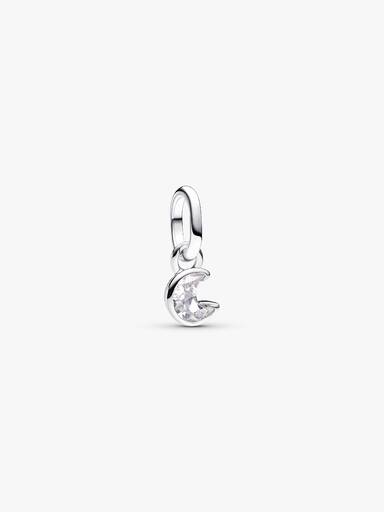 Charm Mini Pendente Sparkling Moon Pandora ME