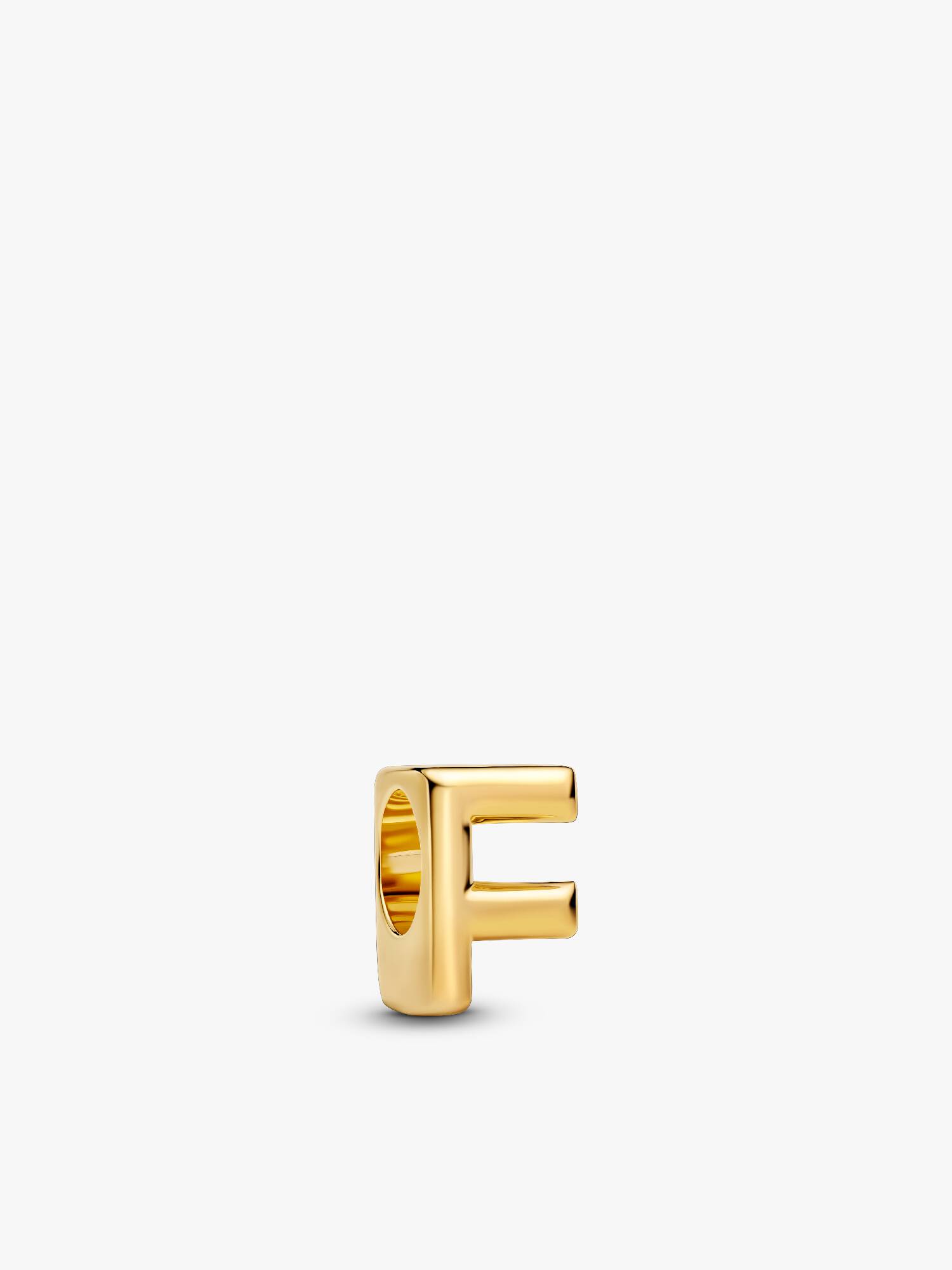 Charm Lettera F piccola