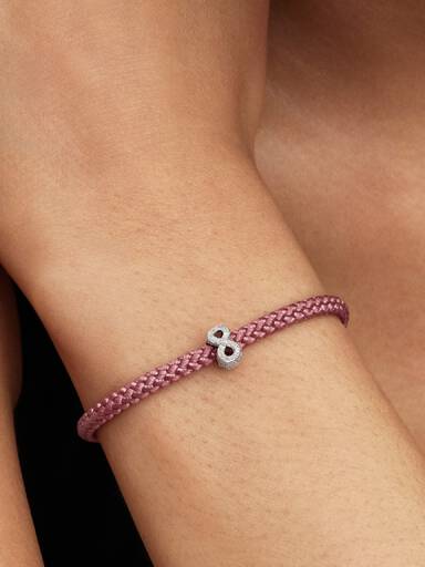 Mini Charm Infinito effetto diamantato