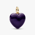 Charm Pendente Cuore Puffy Viola Charm Pendente Cuore Puffy Viola