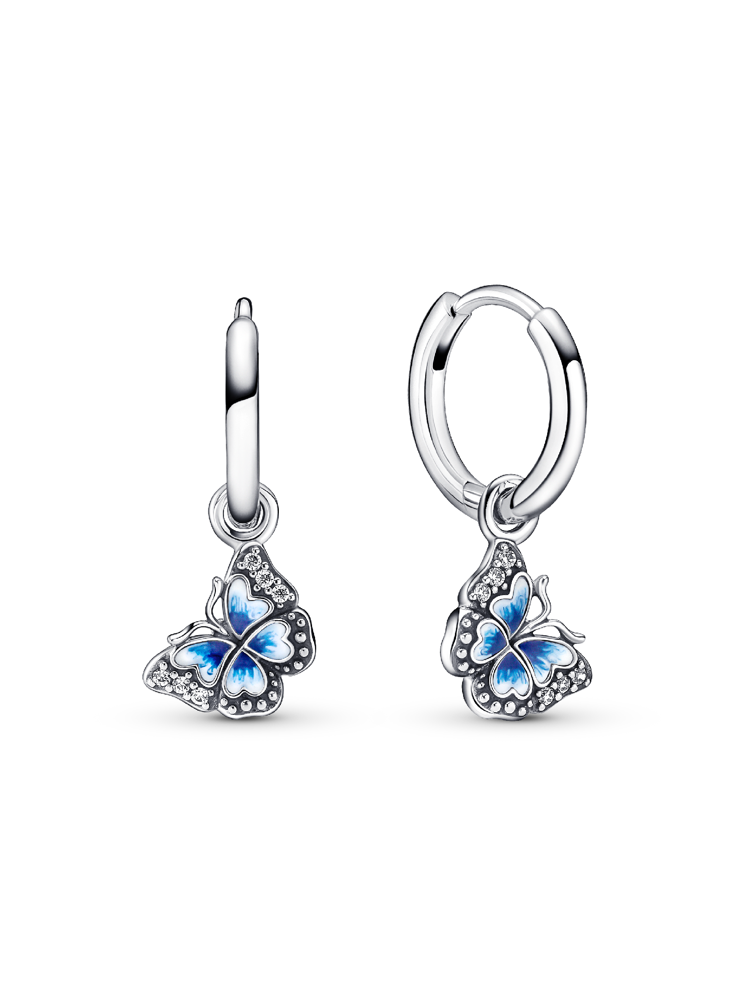 Orecchini a farfalla in argento sterling S925, atmosfera Orecchini a farfalla in argento sterling S925, atmosfera
