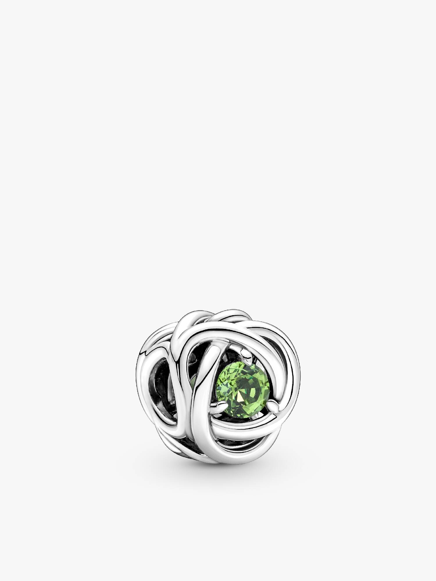 Charm Cerchio Eterno Verde Agosto