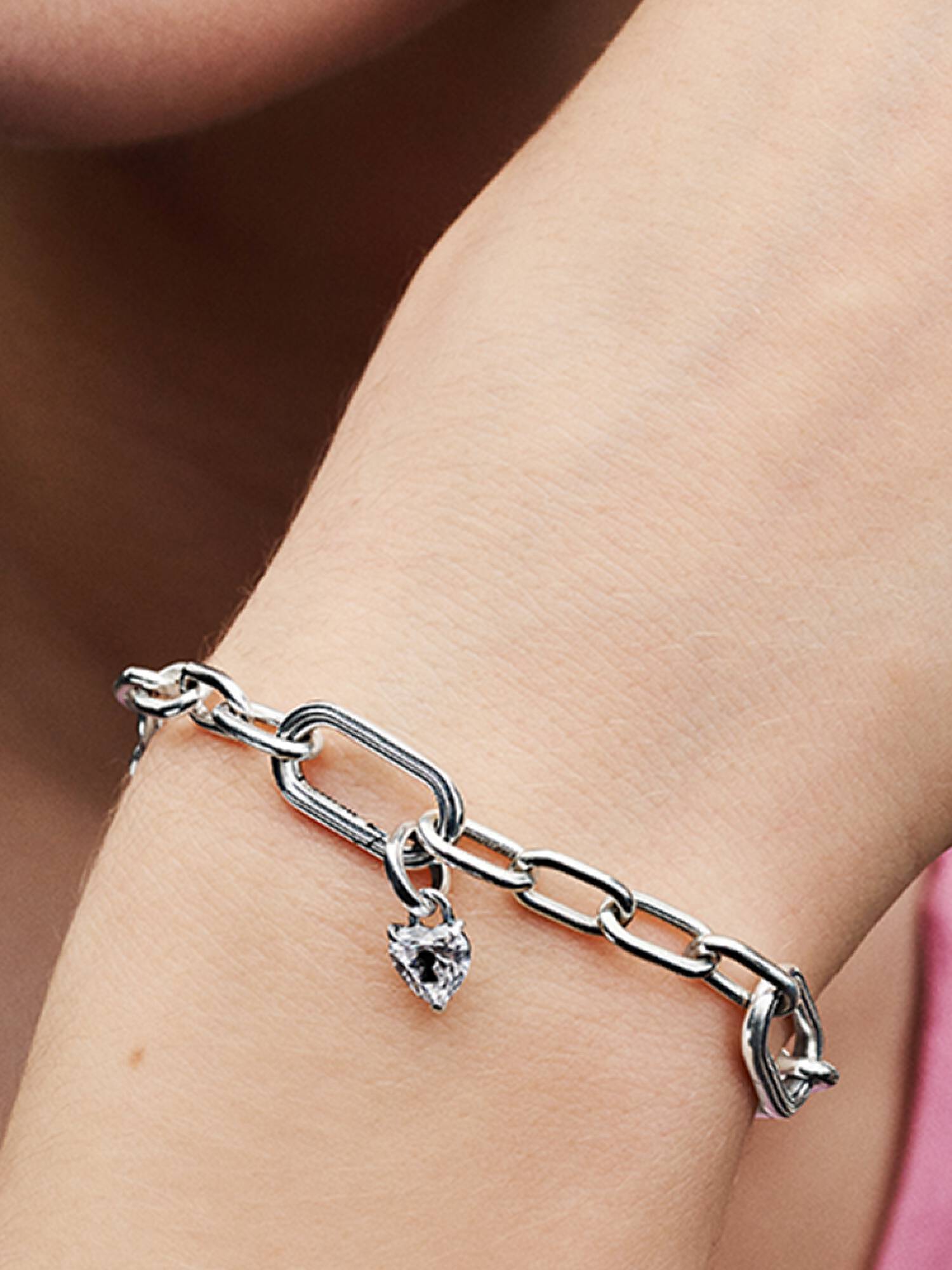 Charm mini pendente Cuore e serratura Pandora ME