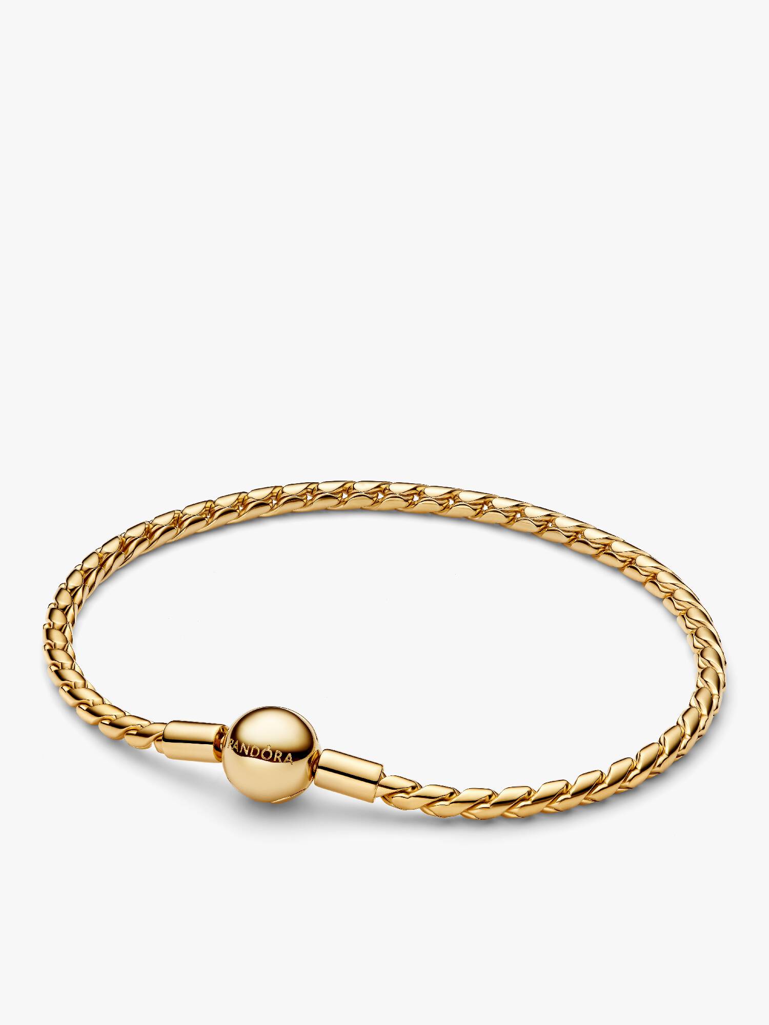 Bracciale Maglia Spiga con Chiusura a Sfera