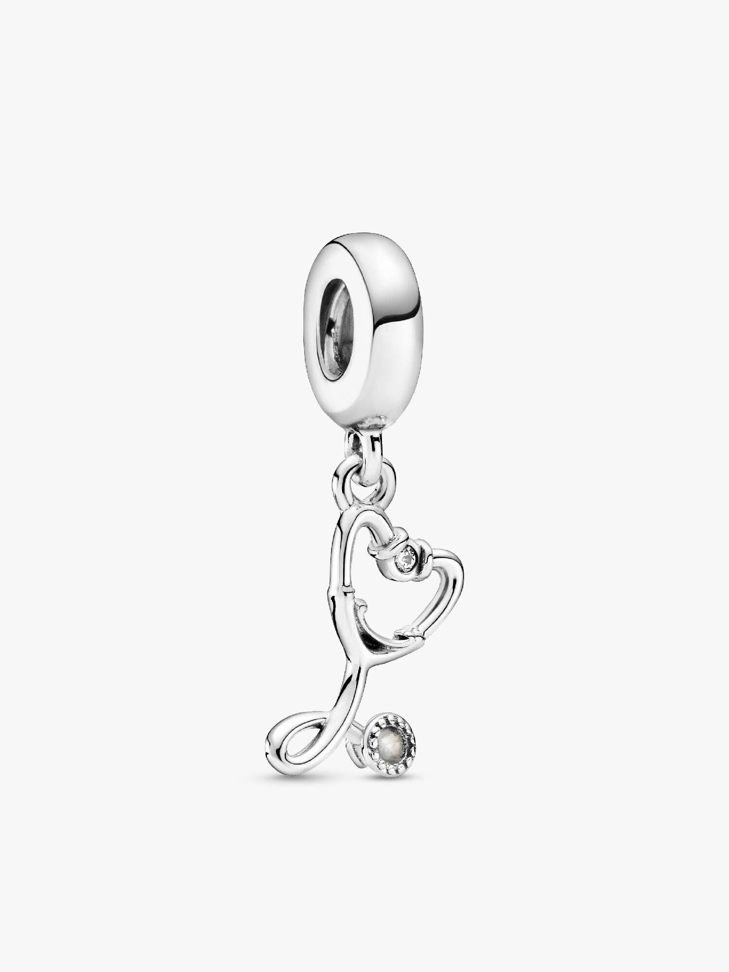 Charm Pendente Stetoscopio Cuore