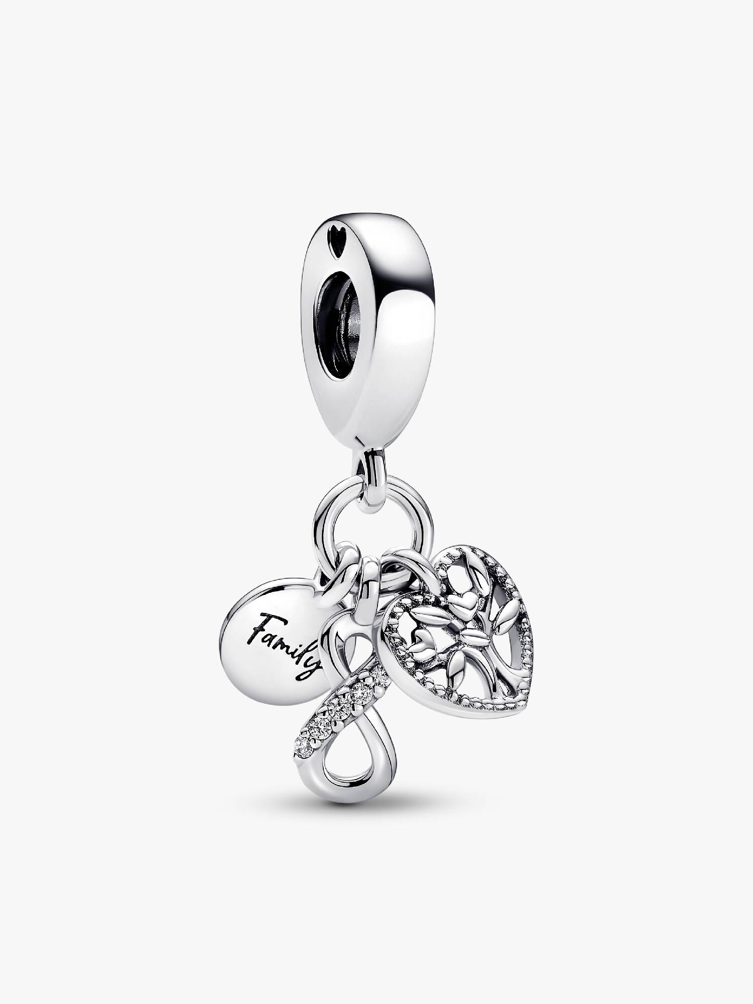 Charm Pendente Famiglia Per Sempre
