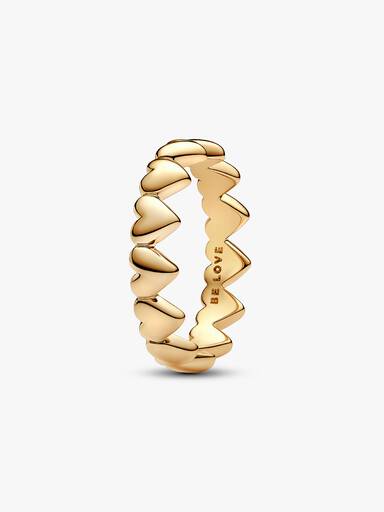 Anello Fascia a Cuori Be Love
