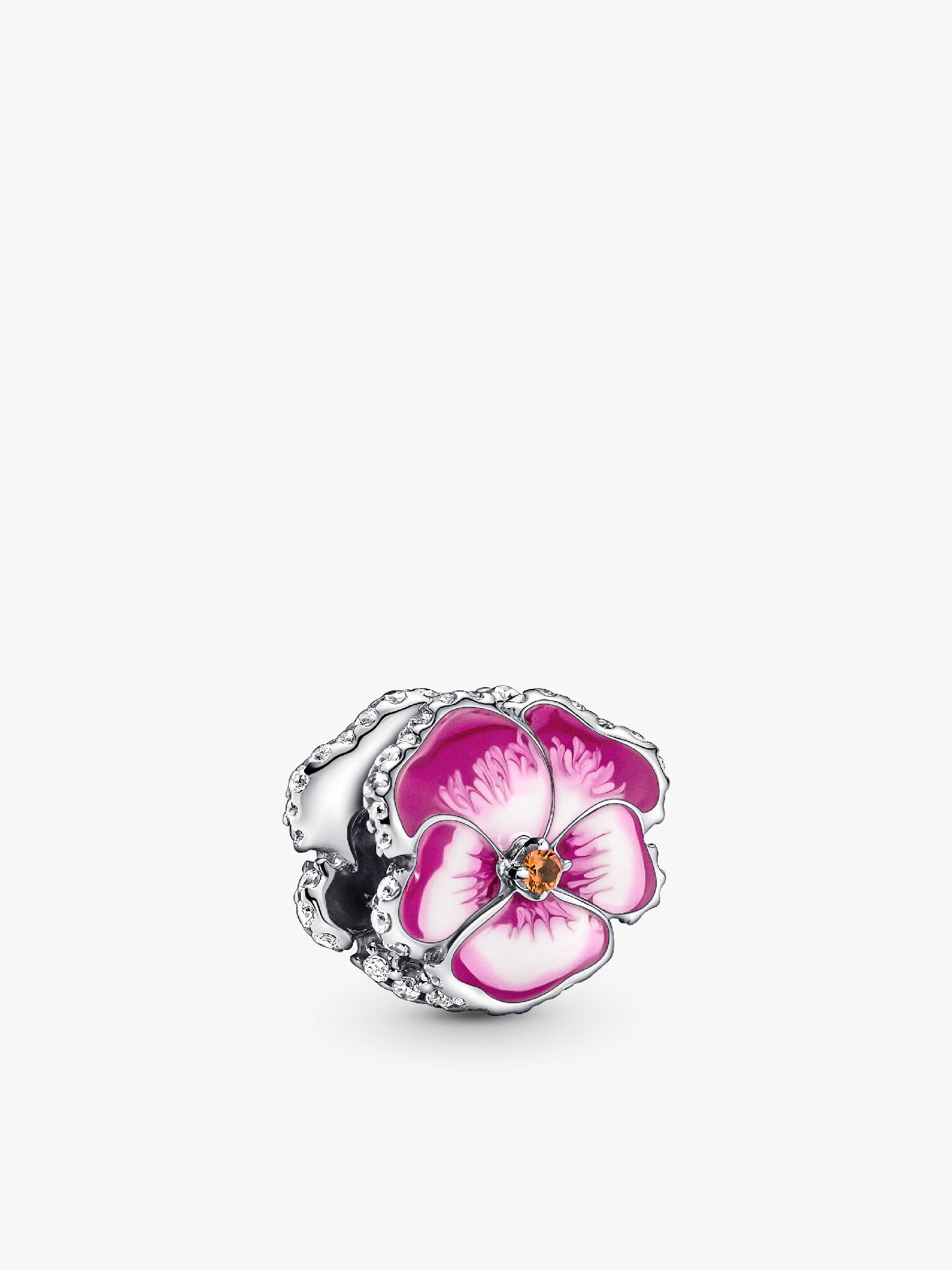 Charm Viola del pensiero Rosa