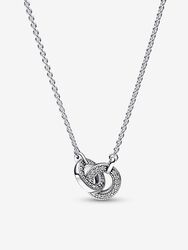 Thomas Sabo Collana argento con cuore di pavè di zirconi Thomas Sabo Collana argento con cuore di pavè di zirconi