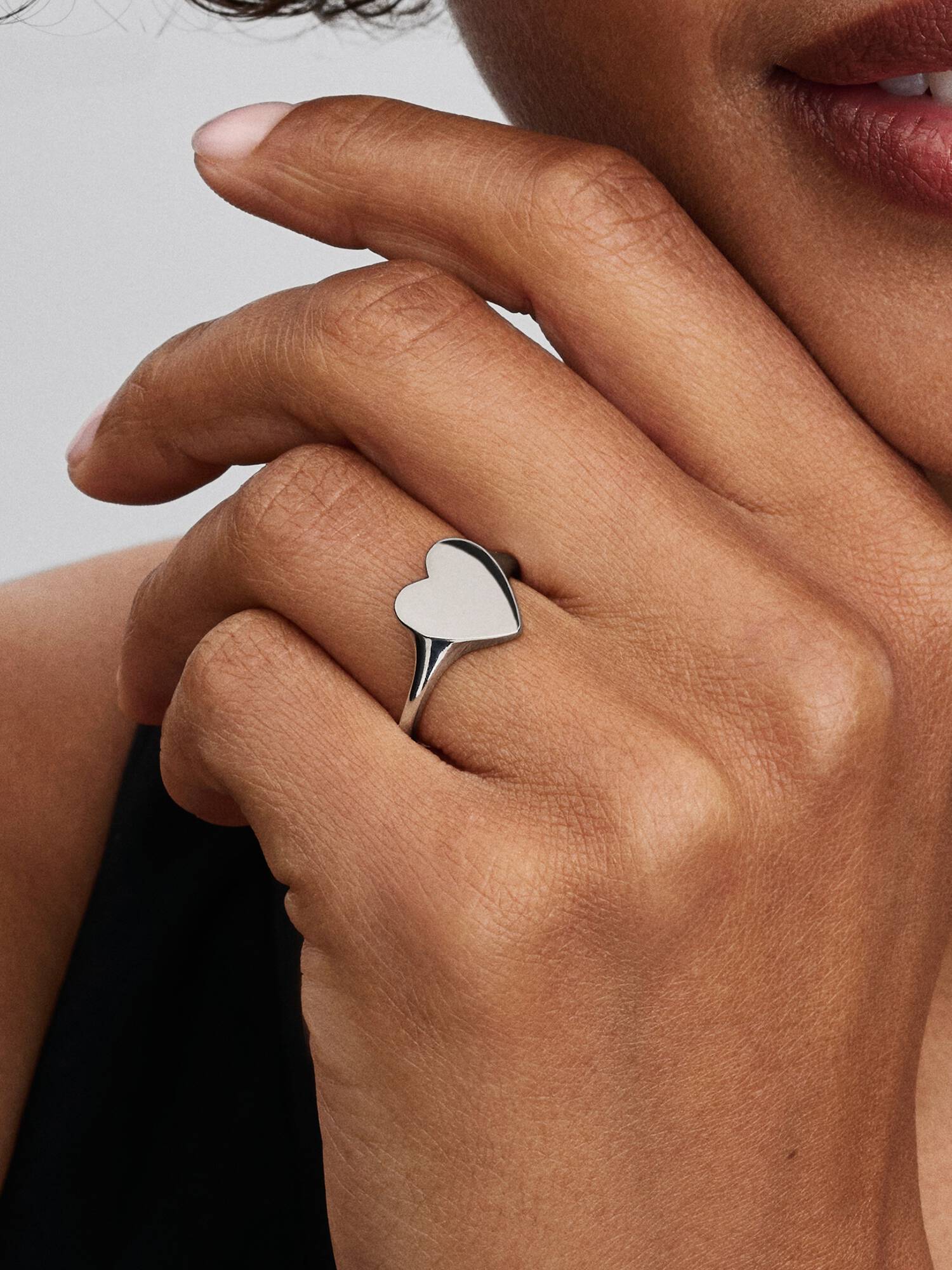Anello Cuore da incidere