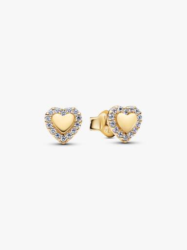 Orecchini Cuore e Pavè