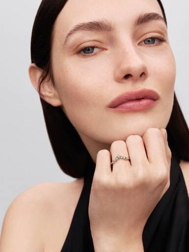 Anello Tiara con Stelle