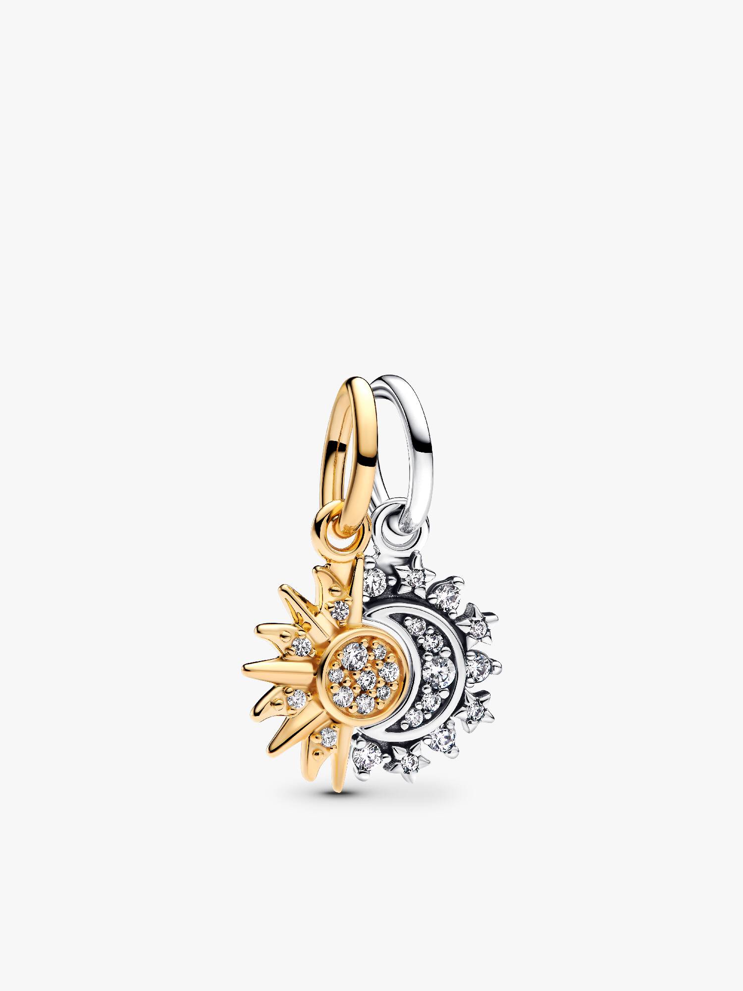 Charm Pendente Sole e Luna Divisibile