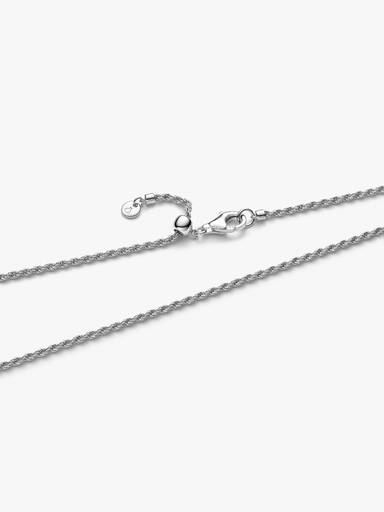Collana Catenina Corda Intrecciata