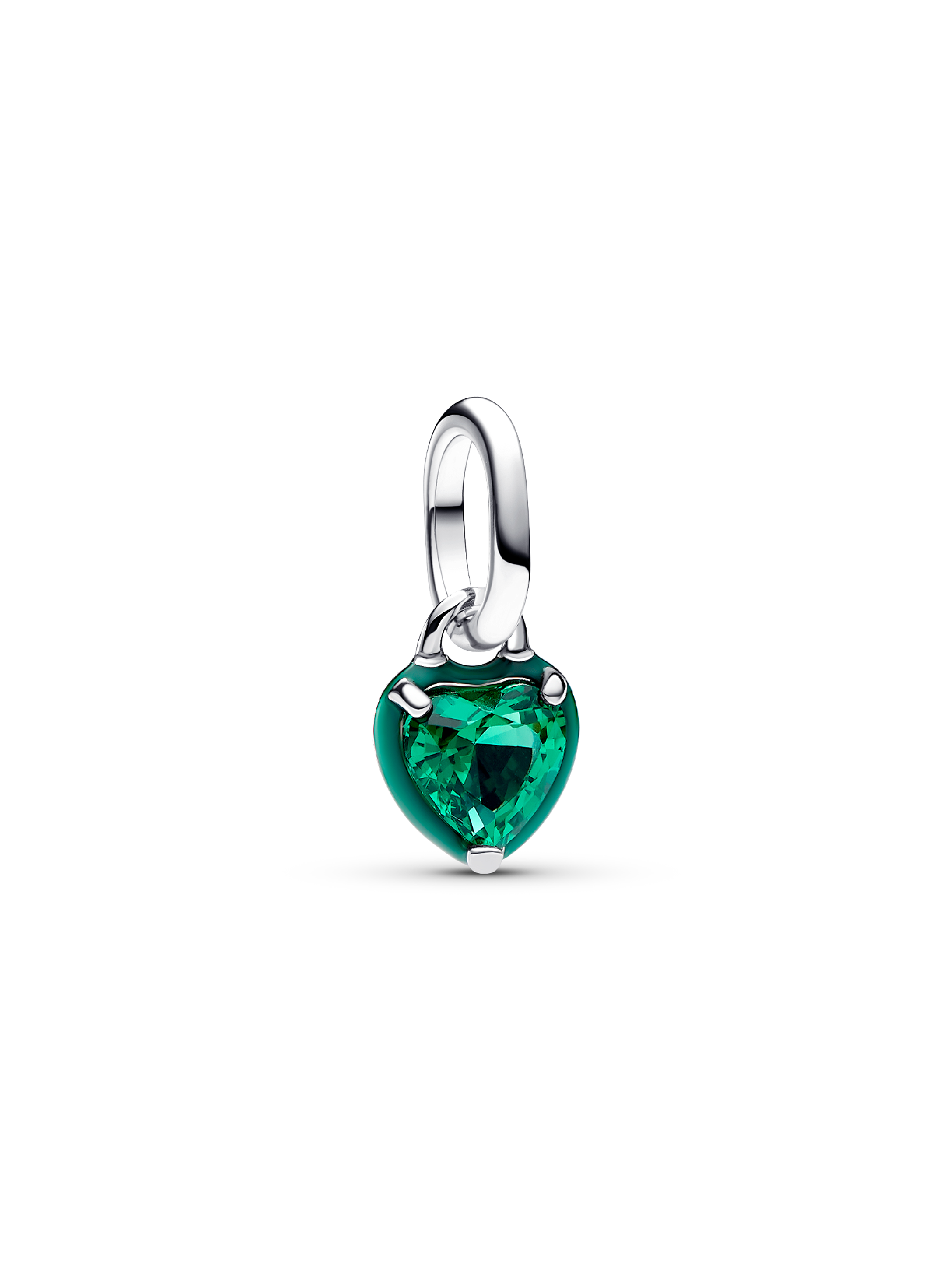 Charm Mini Pendente Green Chakra Heart Pandora ME
