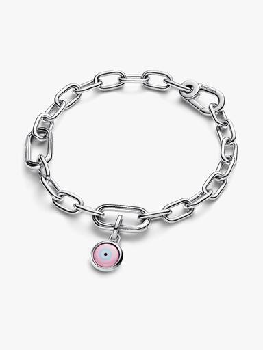 Charm Medallion Mini Evil Eye da incidere Pandora ME