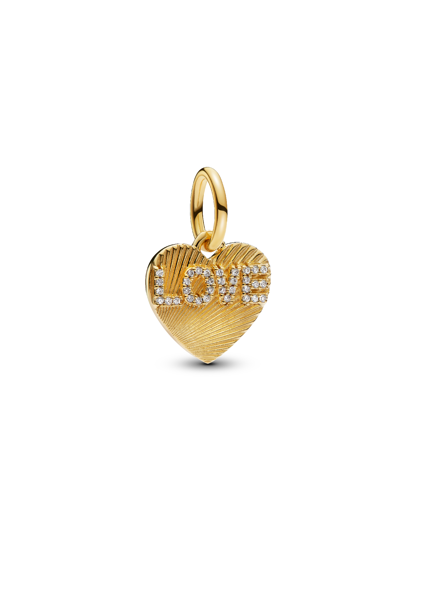 Charm Pendente Cuore "Love" da incidere