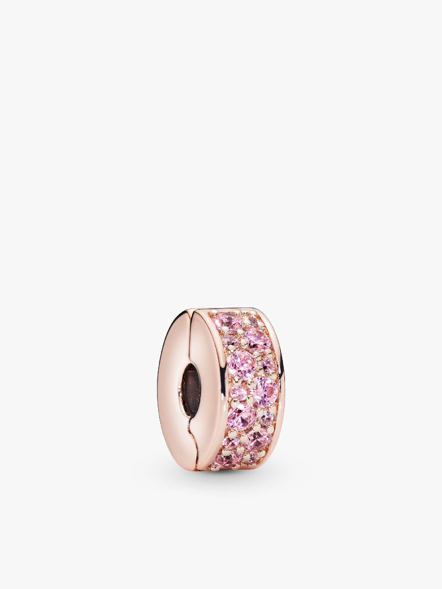 Clip con pavé rosa