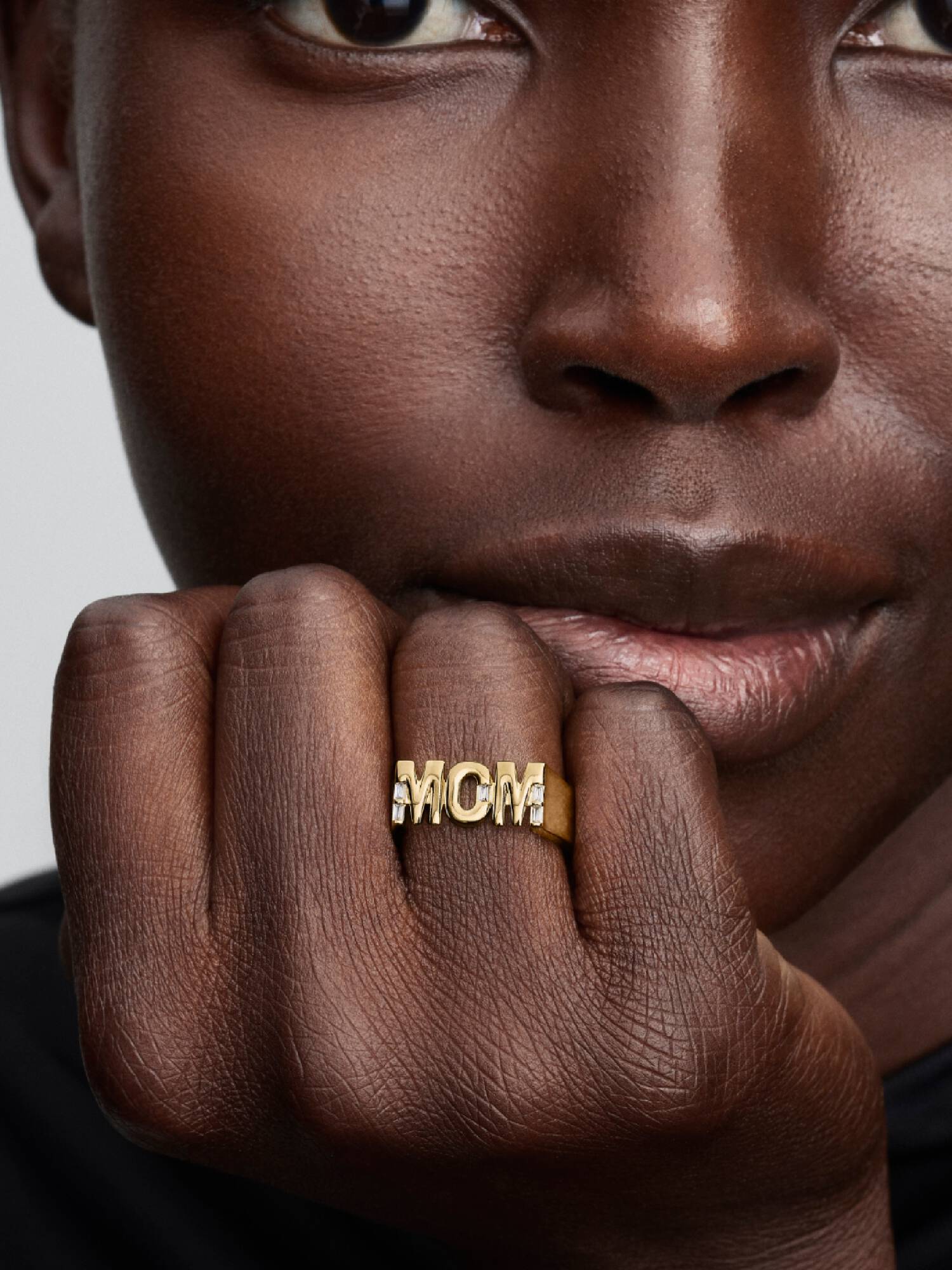 Anello Sigillo "Mom" 
