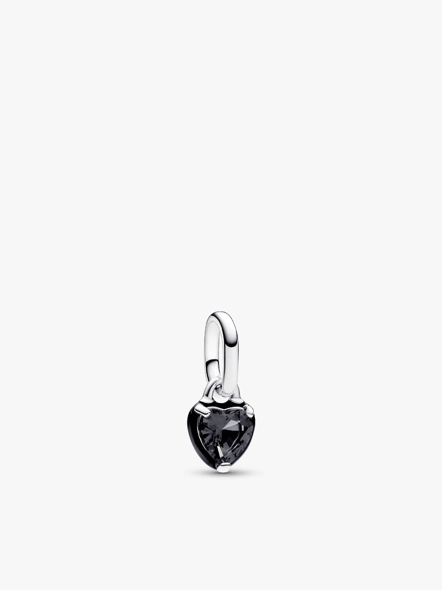 Charm Mini Pendente Black Chakra Heart Pandora ME