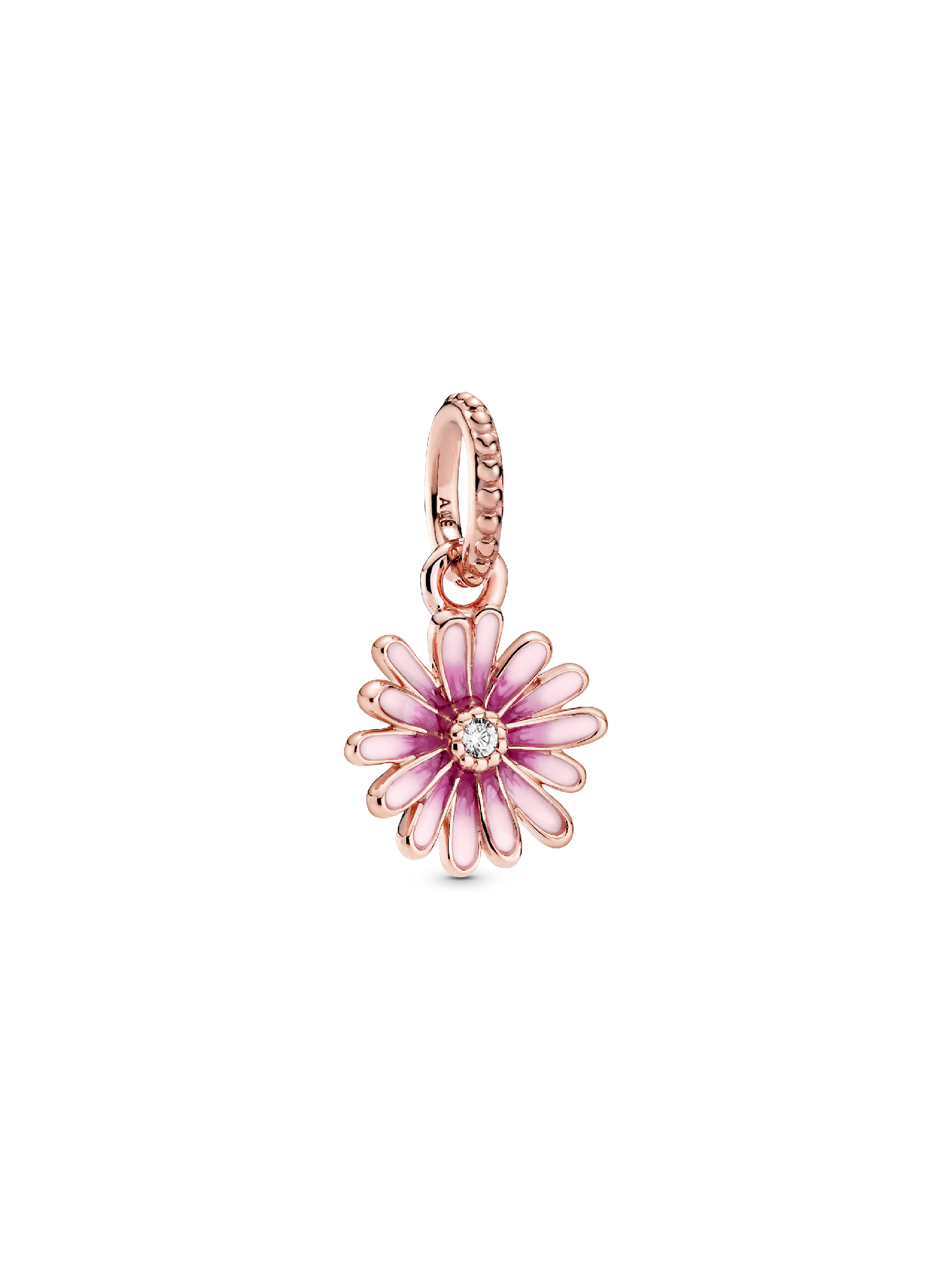 Charm Pendente Margherita Rosa | Ciondolo | Finitura in Oro rosa | Pandora IT