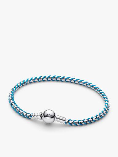 Set Bracciale Delfini e Cuore Vetro di Murano