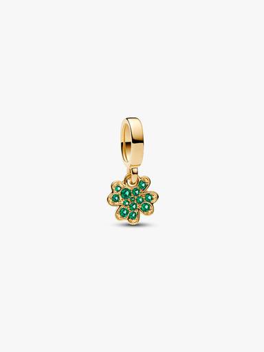 Pendente Quadrifoglio verde piccolo