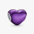 Charm Cuore Metallico Viola Charm Cuore Metallico Viola