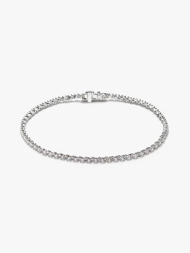 Bracciale Tennis Era in oro 14k con diamanti creati in laboratorio