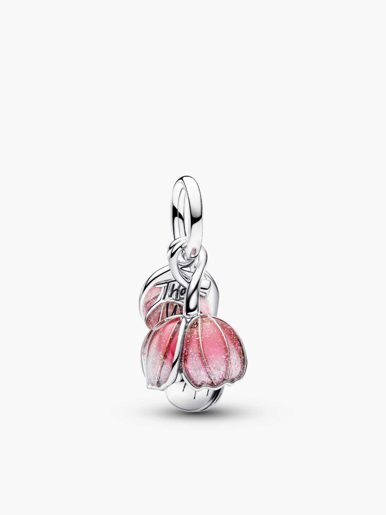 Charm in Argento 925 Compatibile con bracciale Pandora (Festa della Mamma) | Polvere di Stelle Store