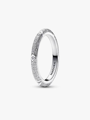 Anello Texture Martellata