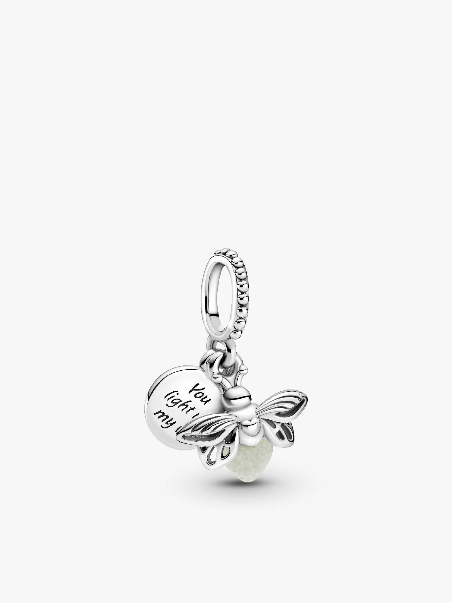 Charm Pendente Lucciola che si Illumina al Buio