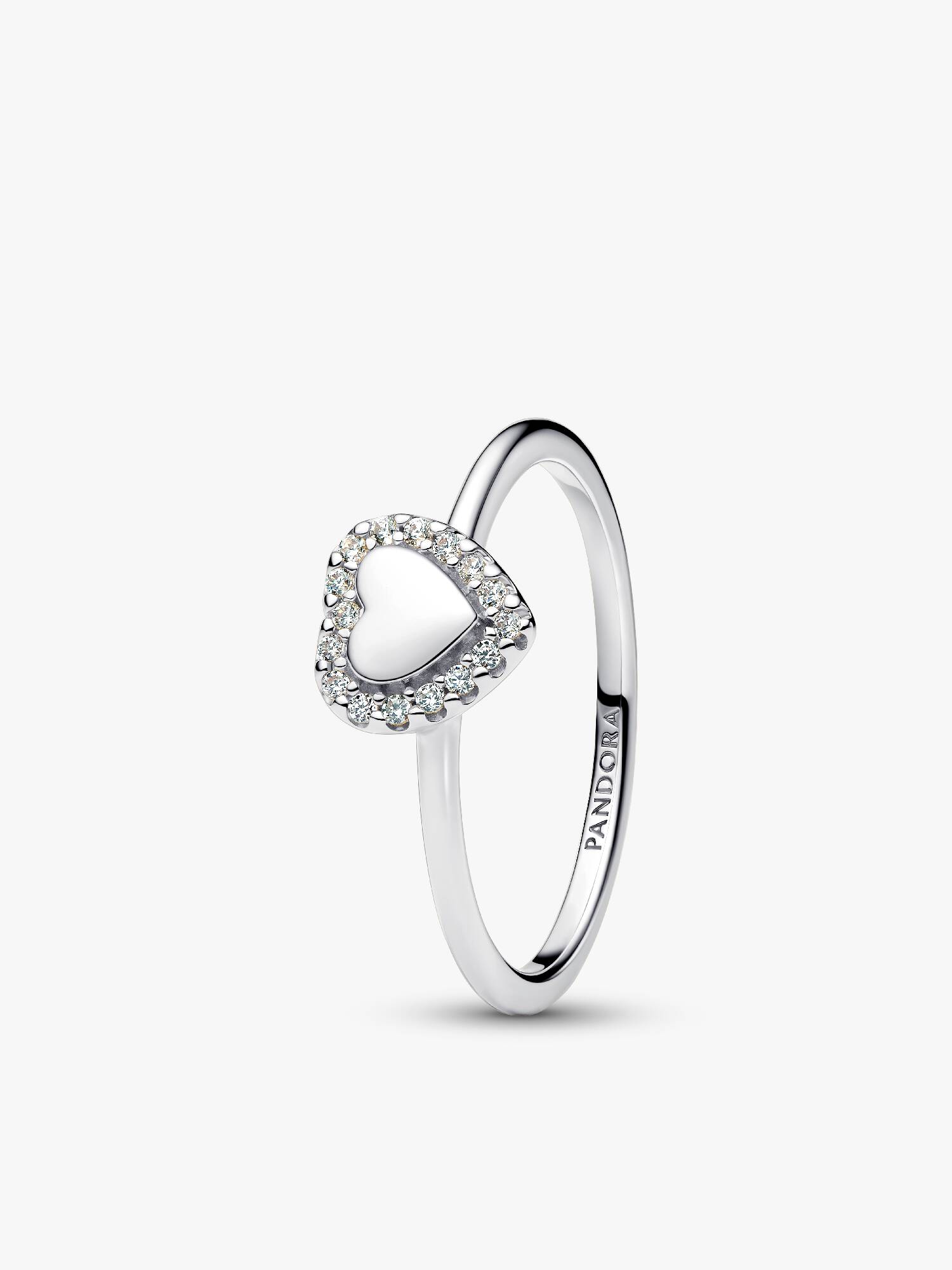 Anello Cuore e Pavè da incidere
