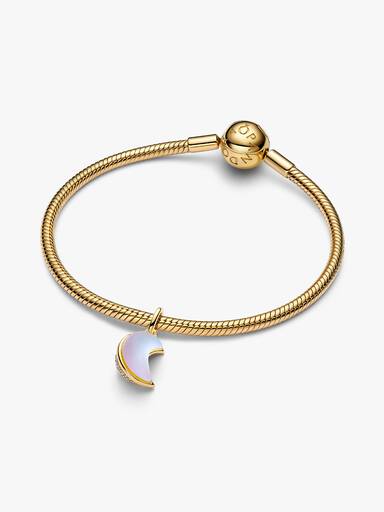 Charm Pendente Luna Crescente Luminosa