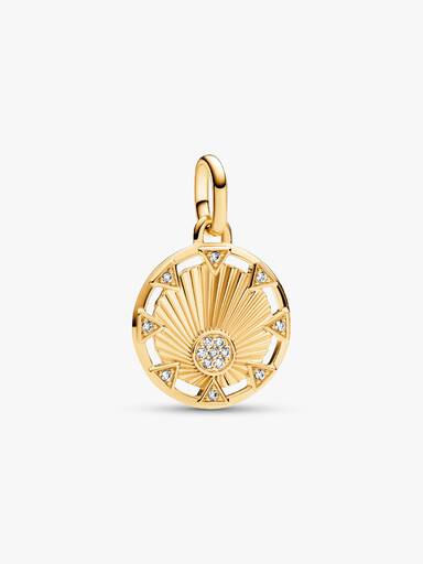 Charm Medallion Power of the Light Sun Pandora ME