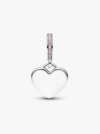 Charm Cuore Pendente da incidere