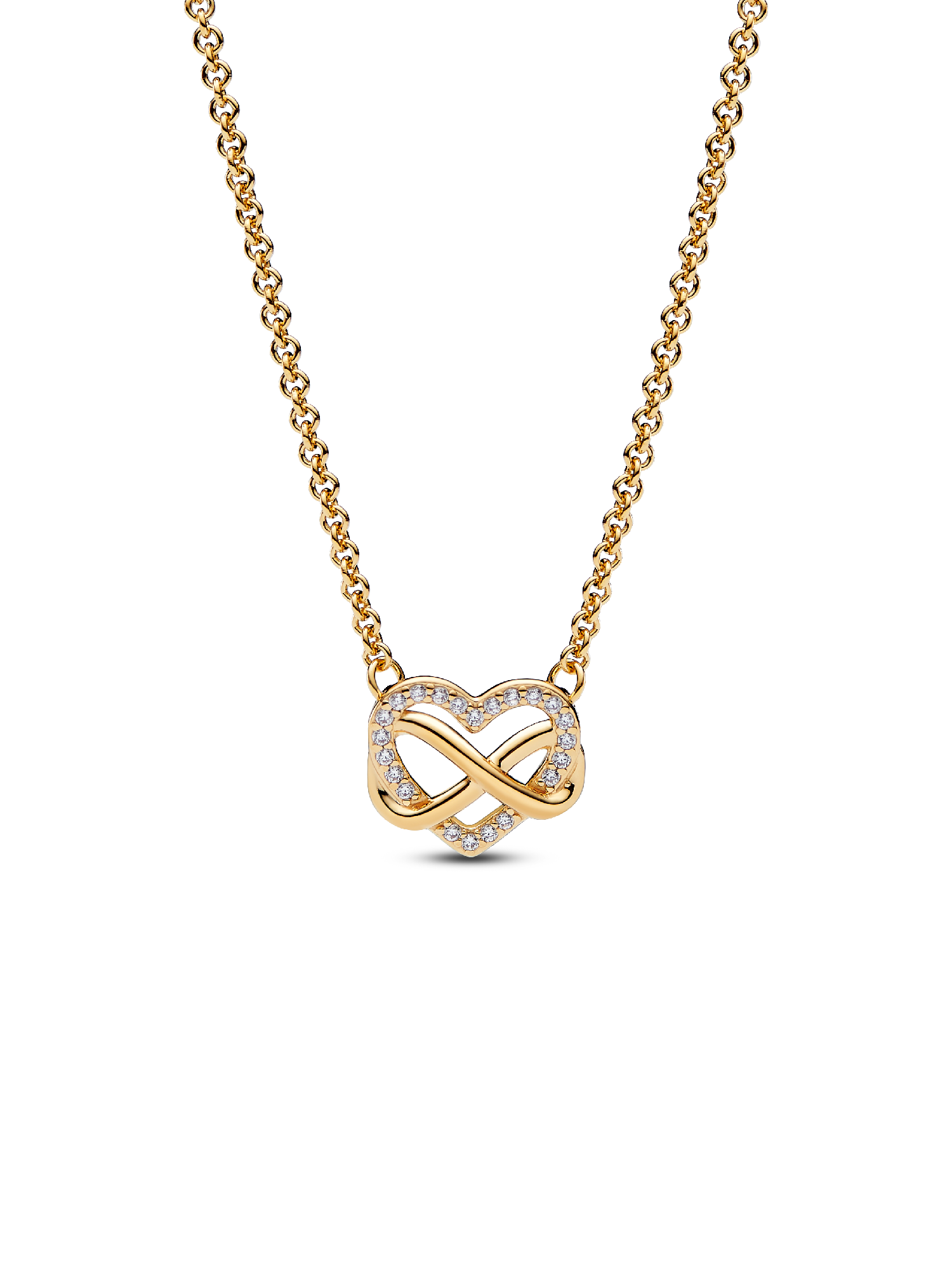Collana Cuore Infinito Pietre Luminose