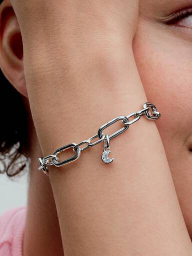 Charm Mini Pendente Sparkling Moon Pandora ME