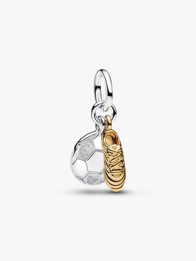Charm Pendente Scarpa da Calcio da incidere