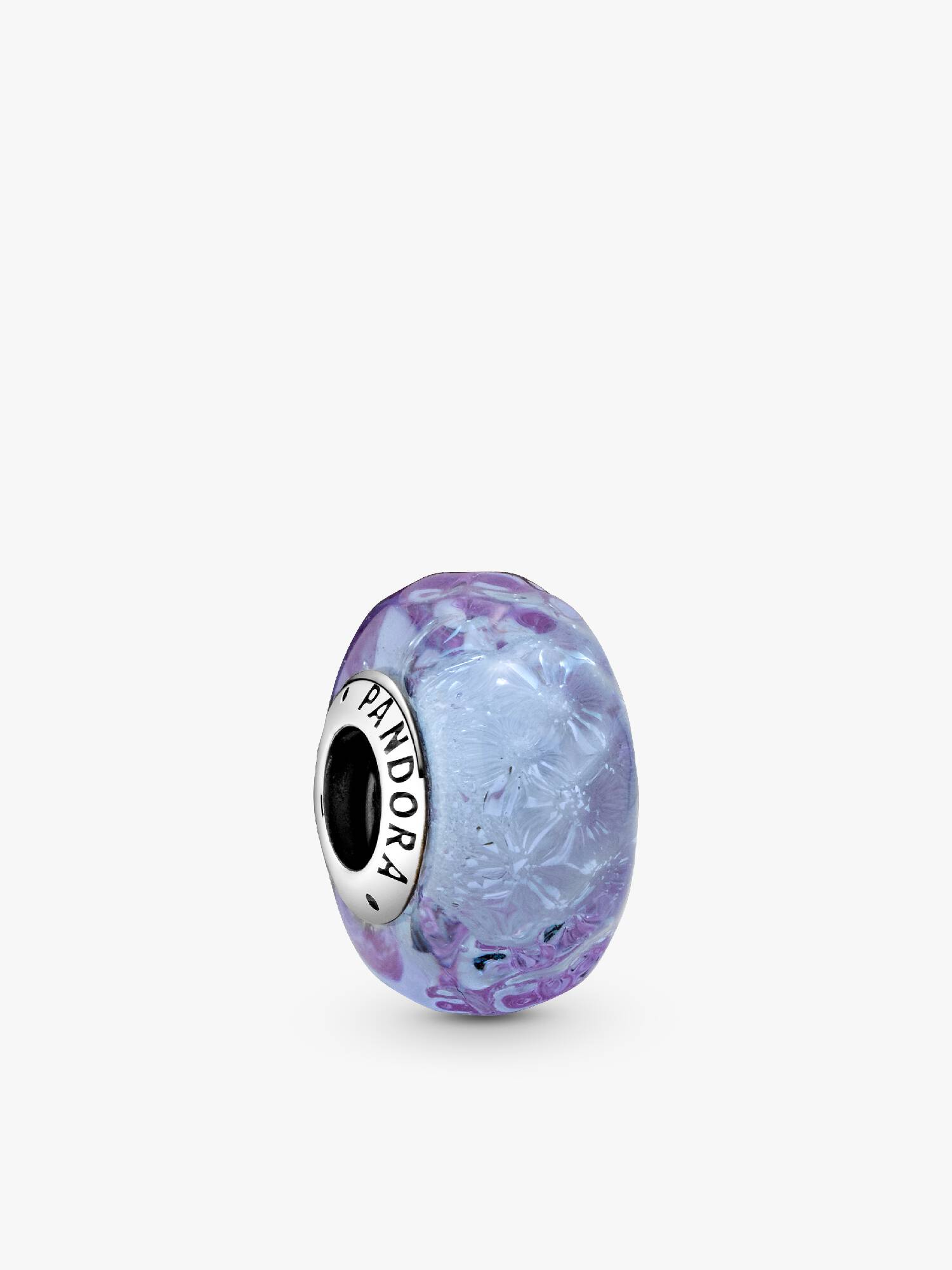 Charm Vetro di Murano Lavanda