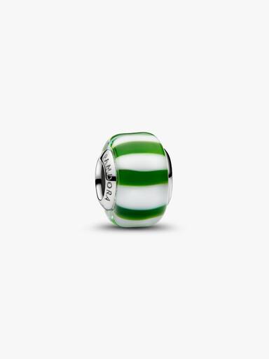 Charm Mini Vetro di Murano Caramella Verde