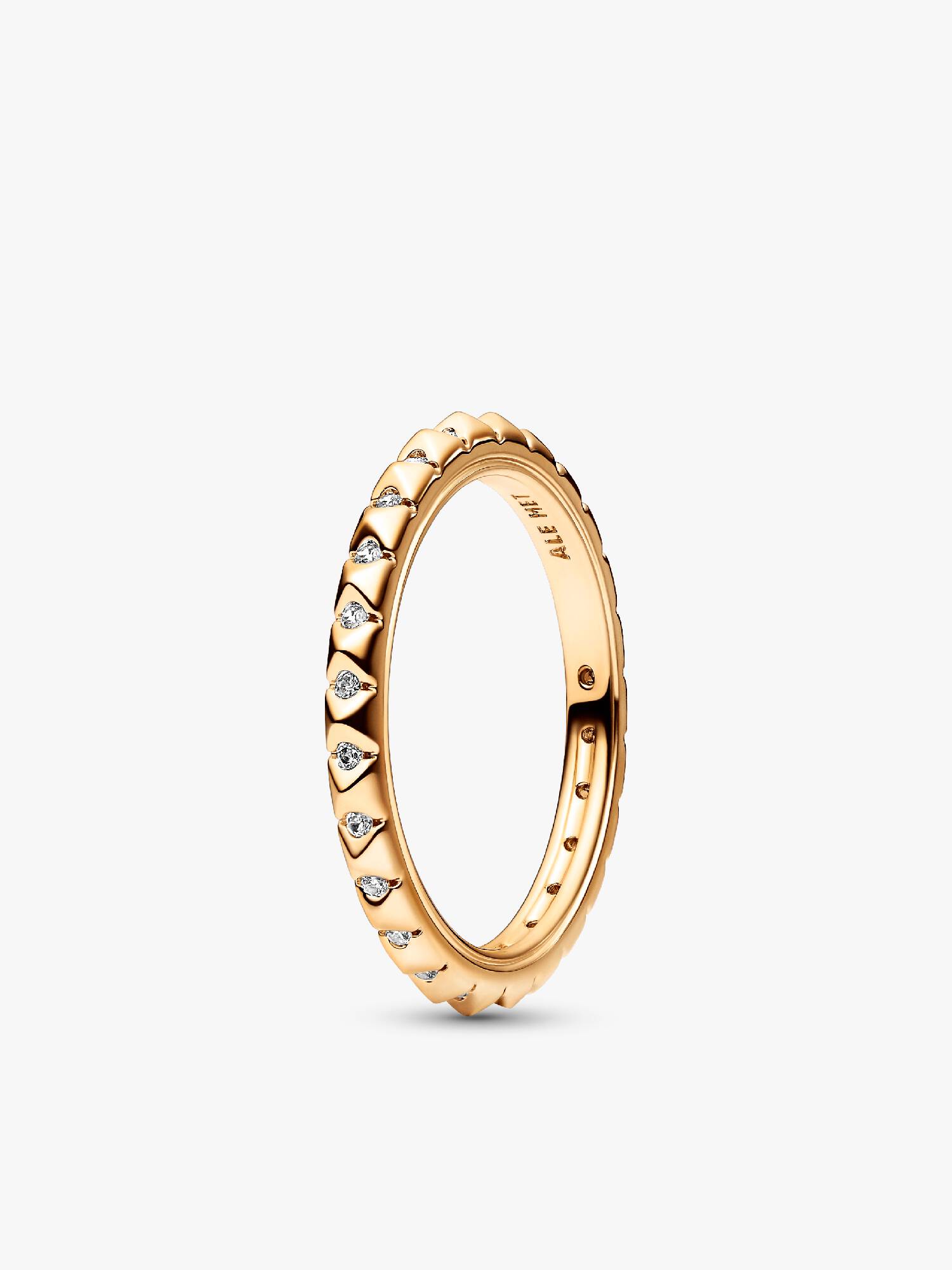 Anello Geometrico con Pietre Pandora ME