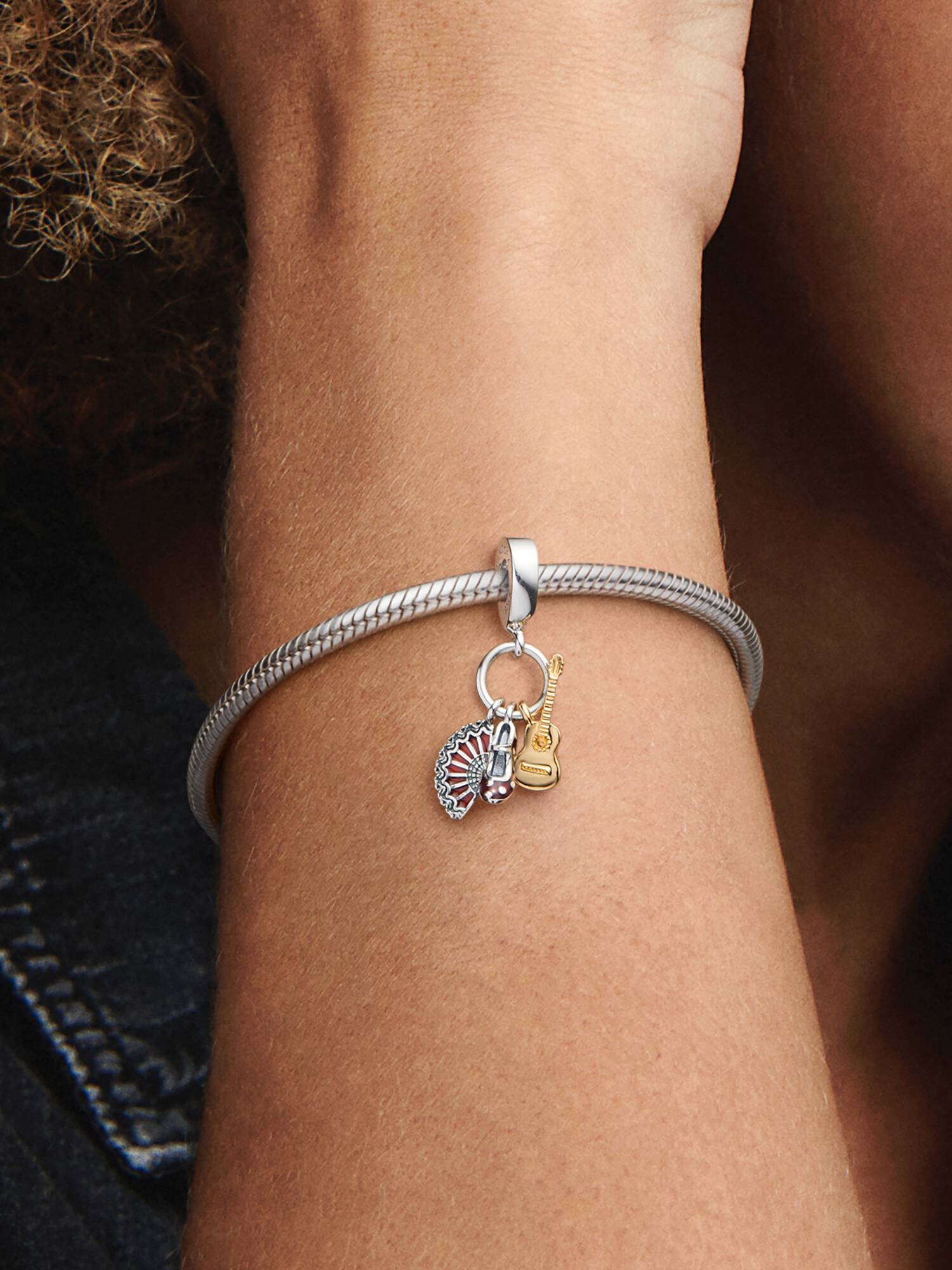 Charm Pendente Trittico Flamenco